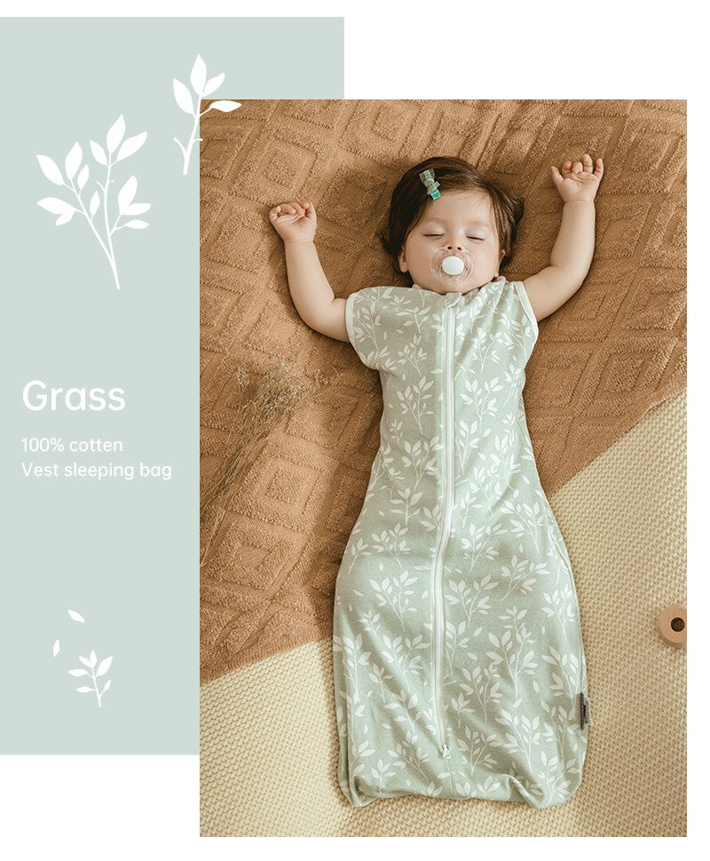 Casulo Bebê 3-9 Meses Soft Saco de Dormir 100% Algodão